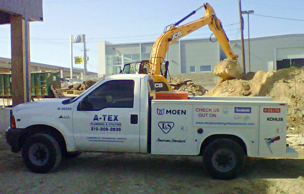 San Antonio Plumbing Repair Truck